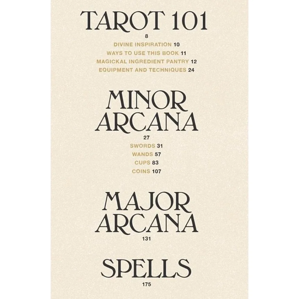 DIVINE YOUR DINNER A Cookbook for Using Tarot as Your Guide to Magical Meals NEW